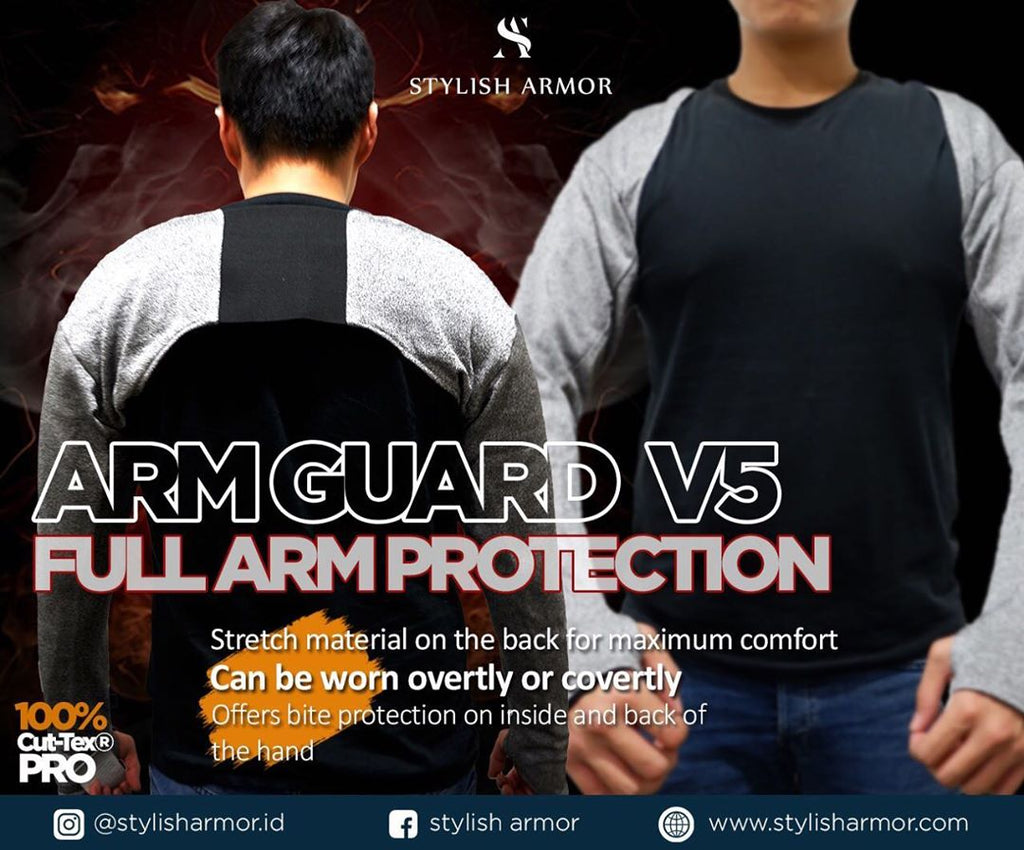 Sering Jadi Objek Serangan, Lindungi Lengan Anda dengan Stylish Armor Armguard