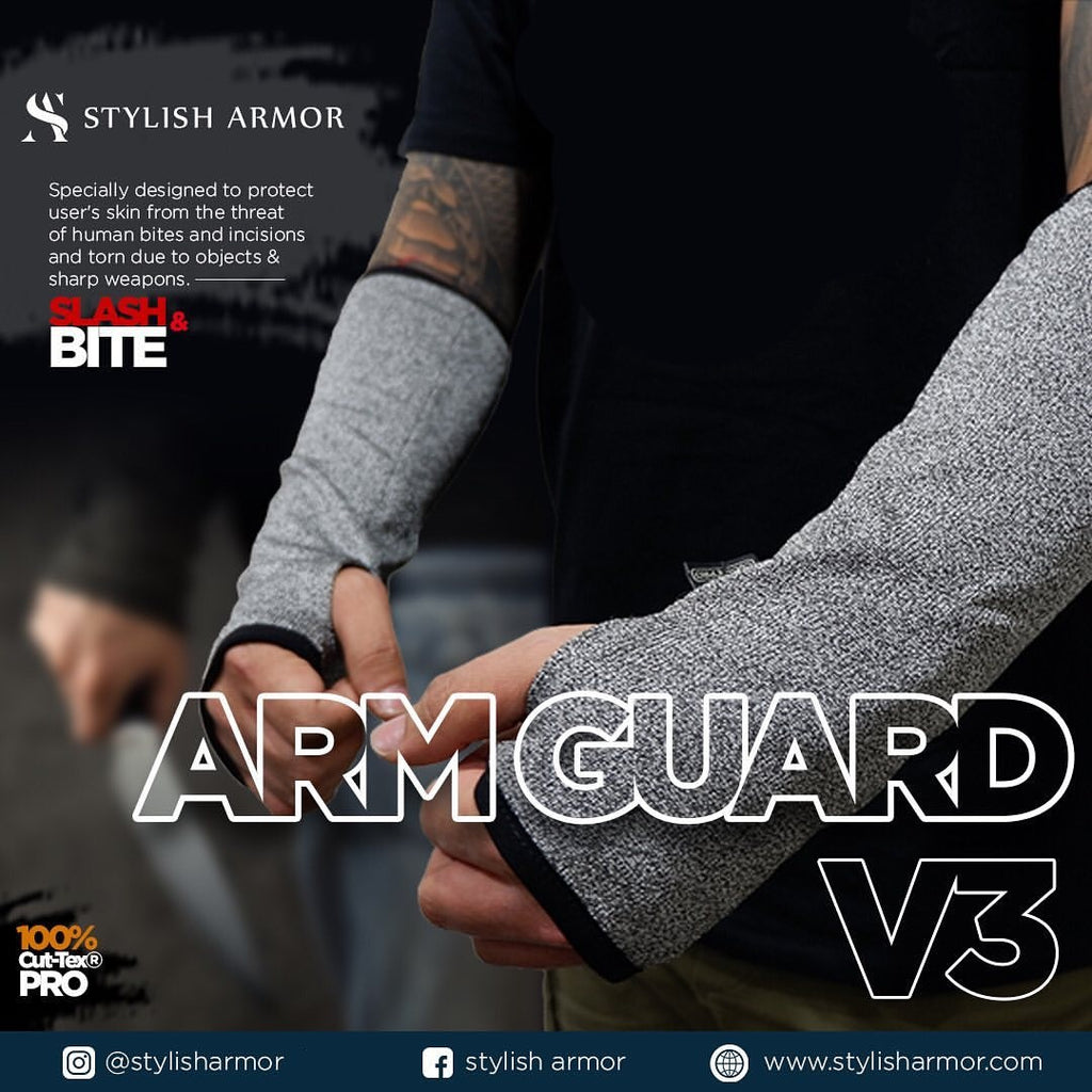 Begal Semakin Beringas, Lindungi Diri Anda dengan Arm Guard Stylish Armor